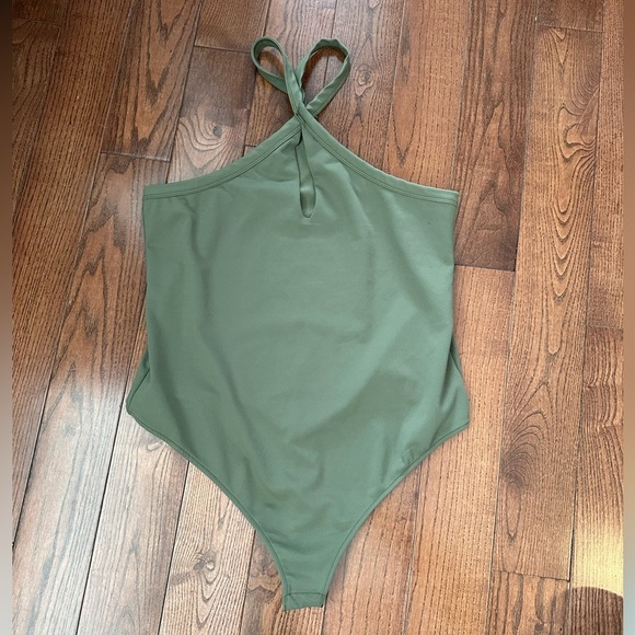 Free People Tops - Free People Bodysuit Halter Neckline